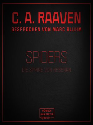 cover image of Spiders--Die Spinne von nebenan